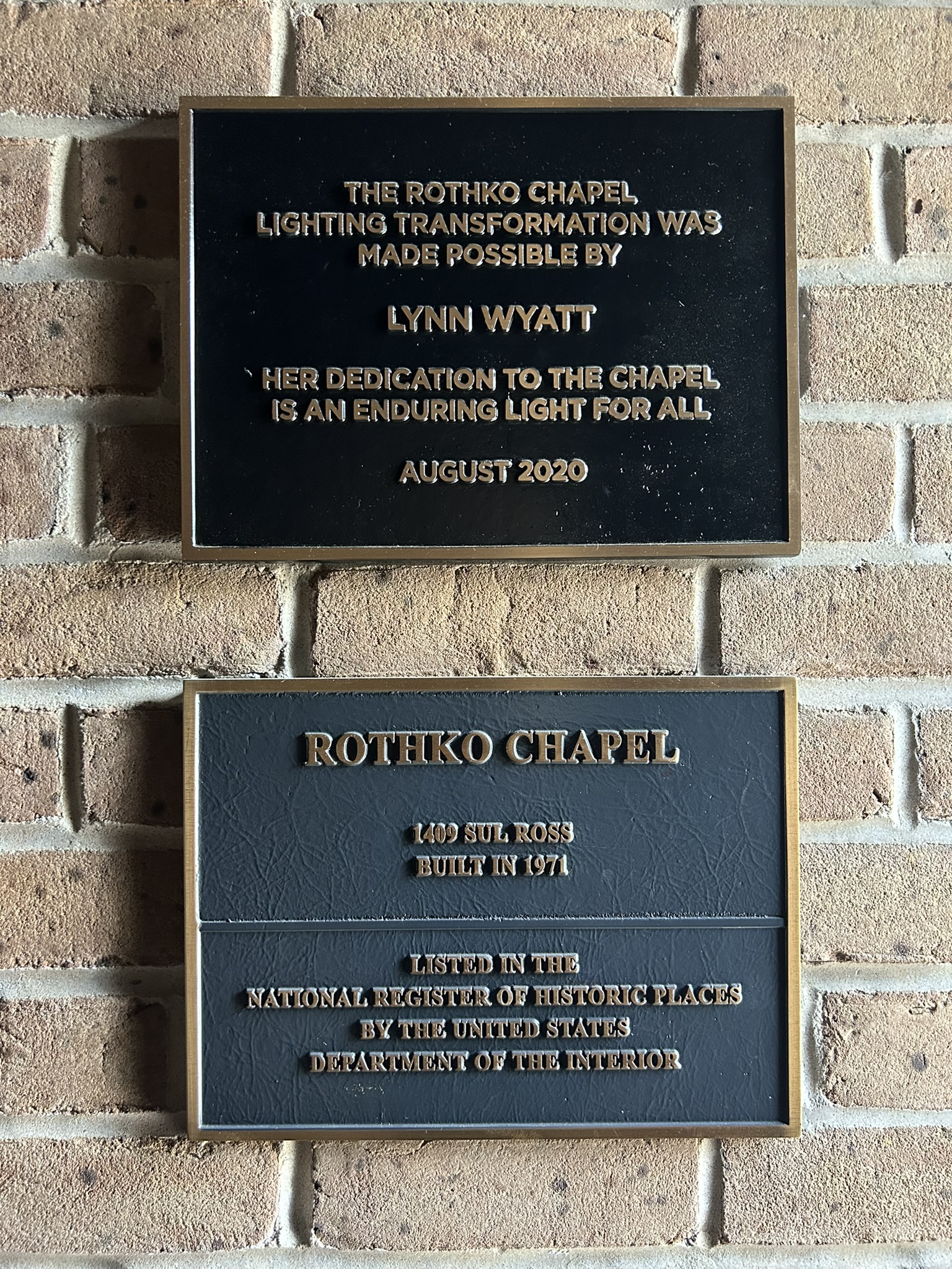 Rothko Chapel replanting project photo 4