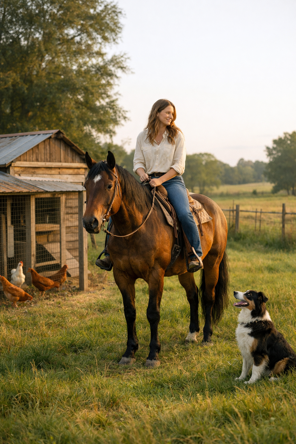 Serene horse benefiting from functional nutrition